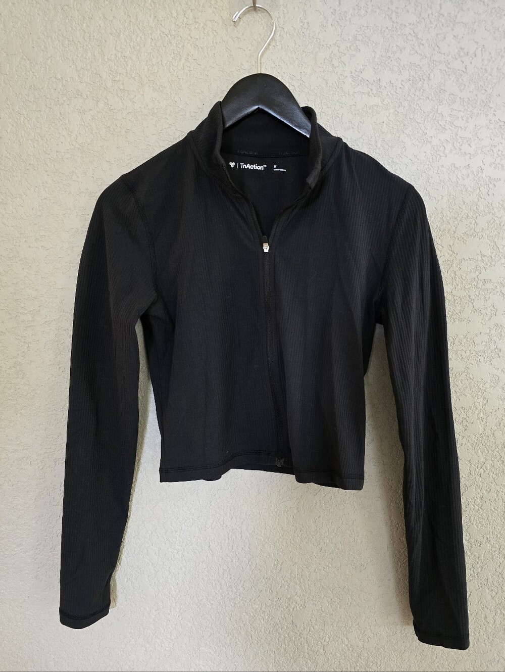 Aritzia TNAction Size Waist Ribbed Long Sleeve Jacker Size Medium